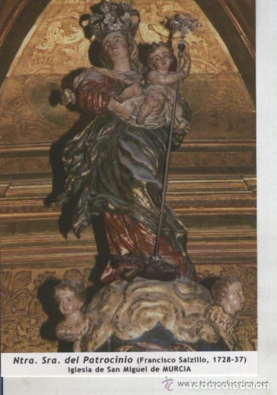 Postales: Postal 011747: Virgen Ntra Sra del Patrocinio (salzillo), iglesia de san miguel de Murcia - Varios