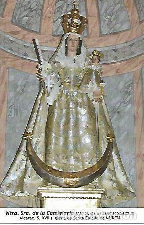 Postkarten: POSTAL 18517: Nuestra Se&ntilde;ora de la Candelaria. Murcia - Varios