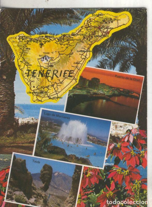 Postais: Postal 4742 : Mapa isla y vistas varias de Tenerife - Varios