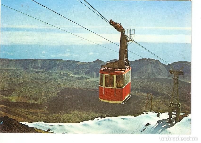 Postales: Postal 023892 : Teleferico del pico del Teide - Tenerife - Varios