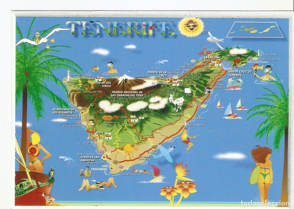 Cartoline: Postal 044122 : Tenerife - Varios