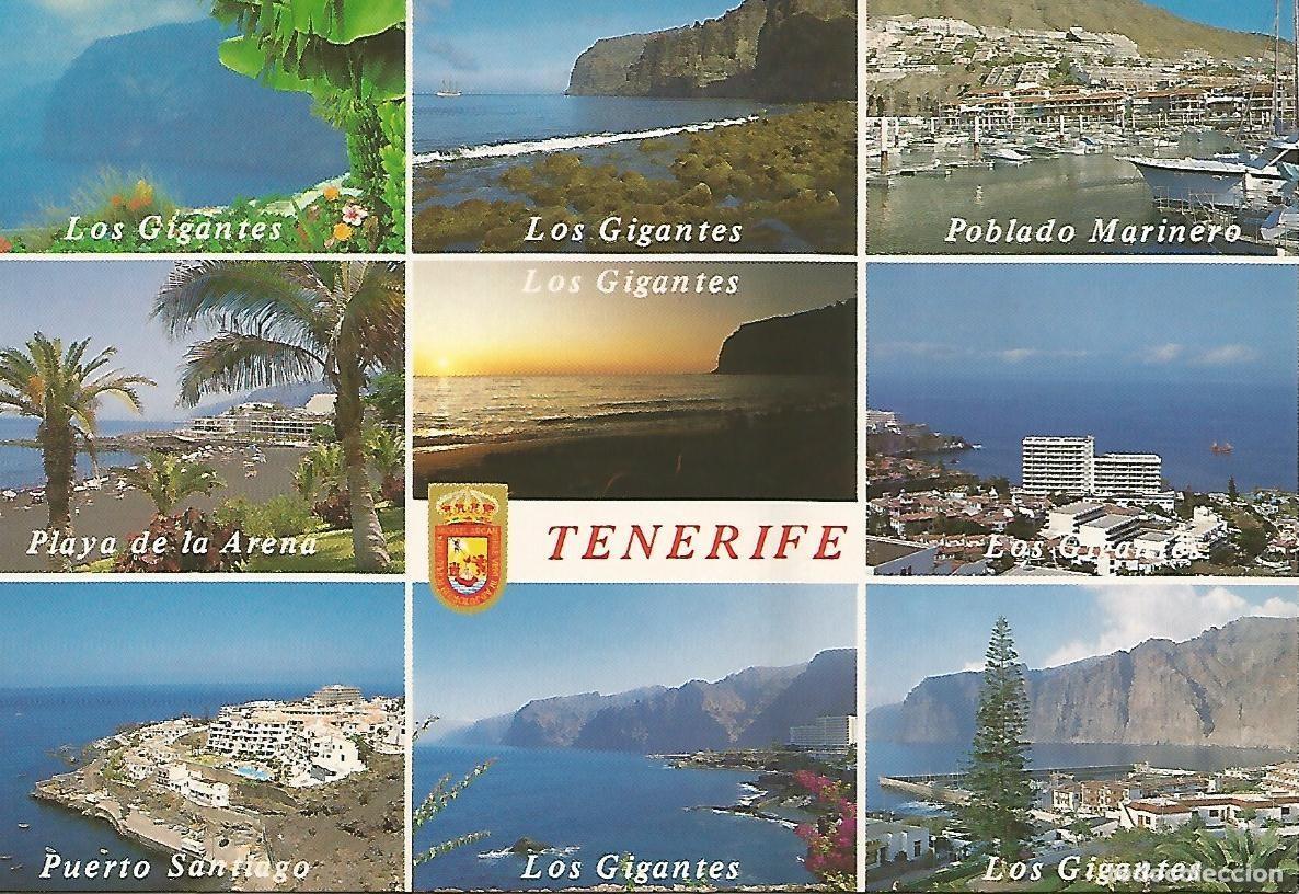 Postkarten: Postal 52227: TENERIFE - Puerto Santiago - Varios