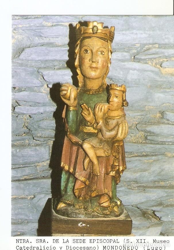 Postkarten: Postal 027186 : Ntr. Sra. De la Sede Epicospal (S. Xii. Museo Catedralicio y Diocesano) Mondo&ntilde;edo (L