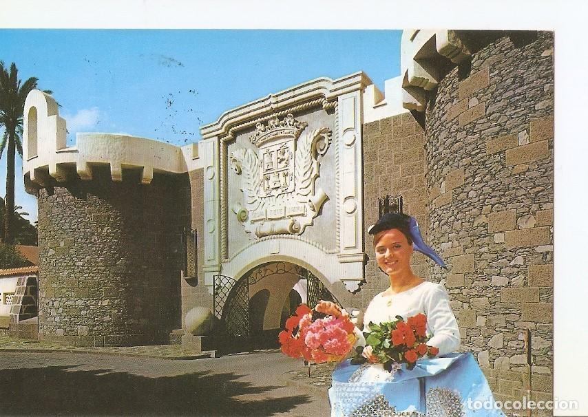 Postkarten: Postal 023455 : Fachada de pueblo canario Las Palmas de Gran Canaria - Varios