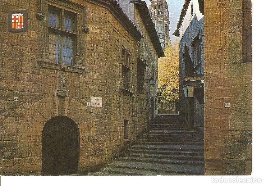 Postales: Postal 042031 : Barcelona. Pueblo Espa&ntilde;ol. Calle Mercaders - Varios