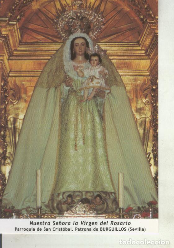 Postais: Postal 011697: Virgen Ntra Sra del Rosario, patrona de Burguillos, Sevilla - Varios