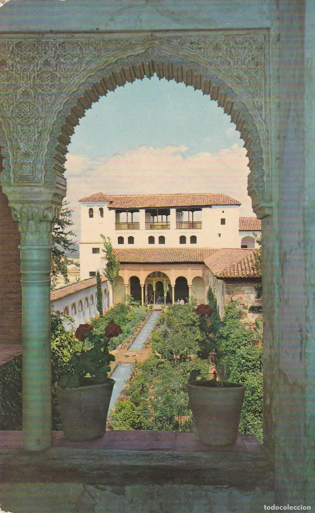 Postales: POSTAL B8196: GRANADA: GENERALIFE - Varios - Foto 1