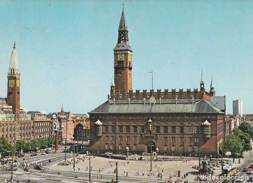 Postales: POSTAL B8168: COPENHAGUE: RADHUSET - Varios - Foto 1
