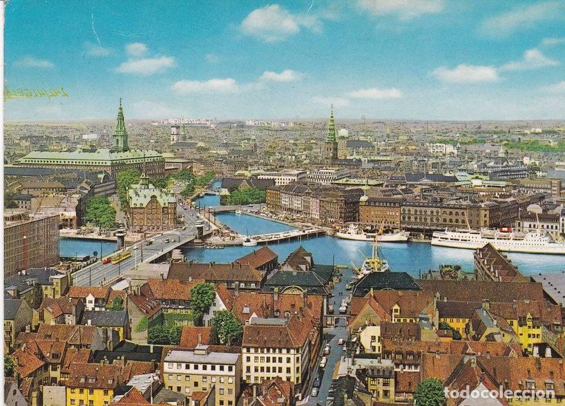 Postkarten: POSTAL B8180: COPENHAGUE: VISTA AEREA - Varios