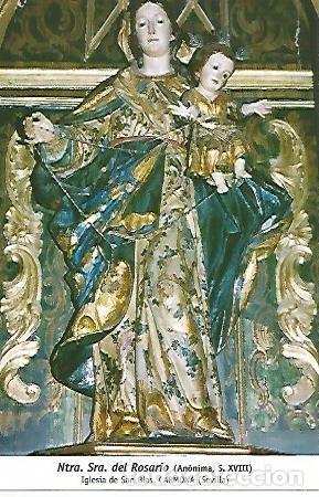 Postales: POSTAL 54780: Virgen del Rosario. Carmona Sevilla - Varios