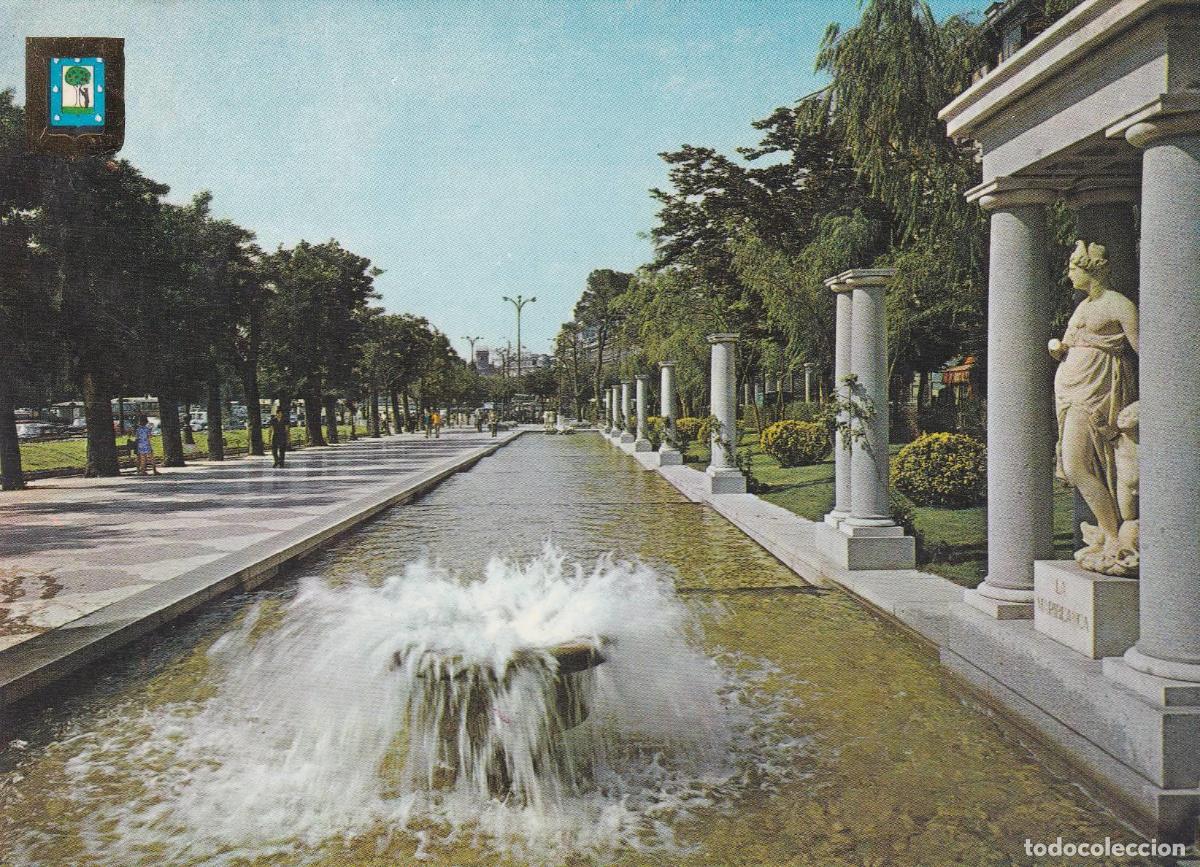 Postkarten: POSTAL B8253: MADRID: PASEO DE RECOLETOS - Varios