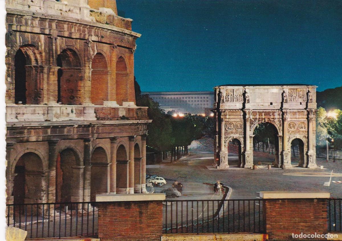 Postkarten: POSTAL B8300: ROMA: ARCO DI CONSTANTINO - Varios
