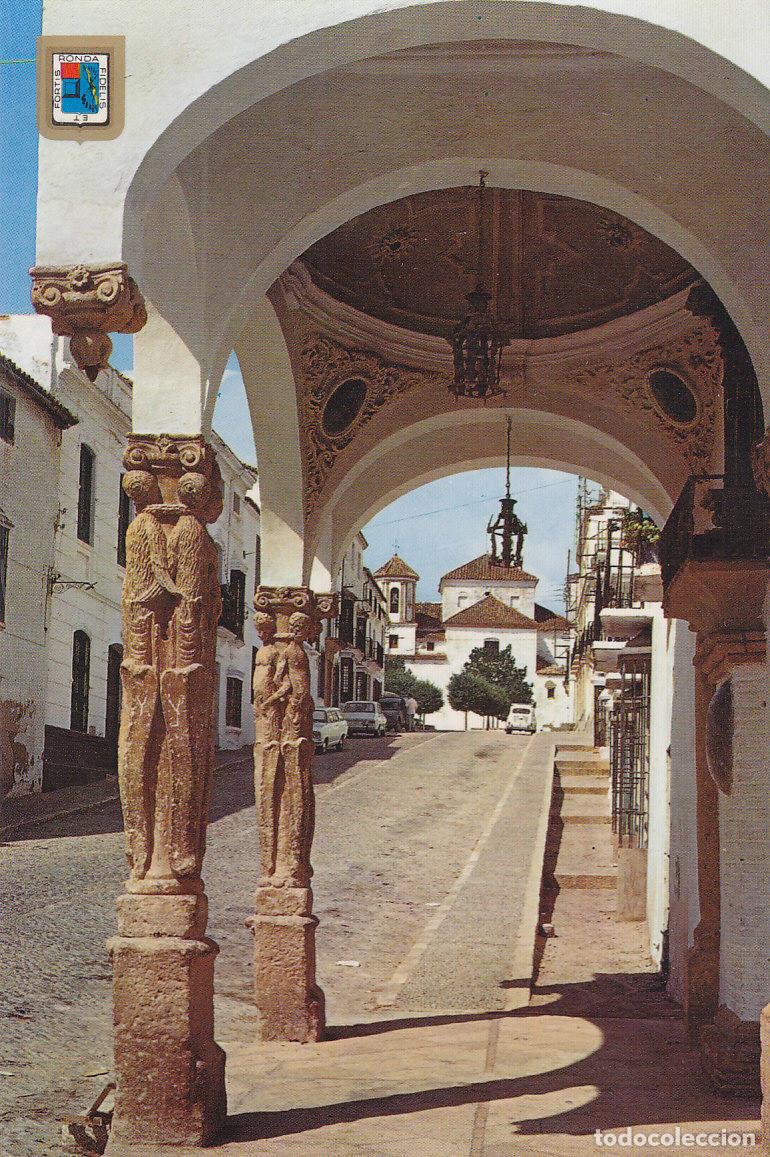 Postcards: Postal 61735 : Ronda (Malaga). Templete de la Virgen de los Dolores - Varios