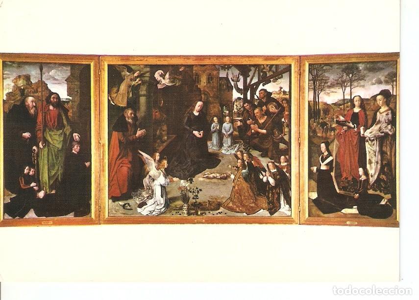 Postcards: Postal 035154 : Firenze. Galleria Uffizi. Trittico Portinari - Varios