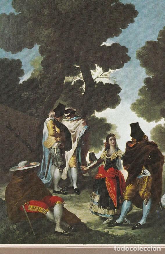 Postais: POSTAL B8413: GOYA: LA MAJA Y LOS EMBOZADOS - Varios