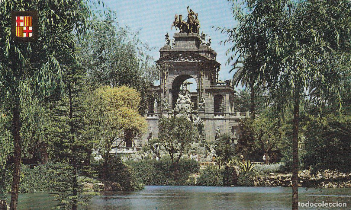 Postais: Postal 61142 : Barcelona. Lago y Cascada del Parque de la Ciudadela - Varios