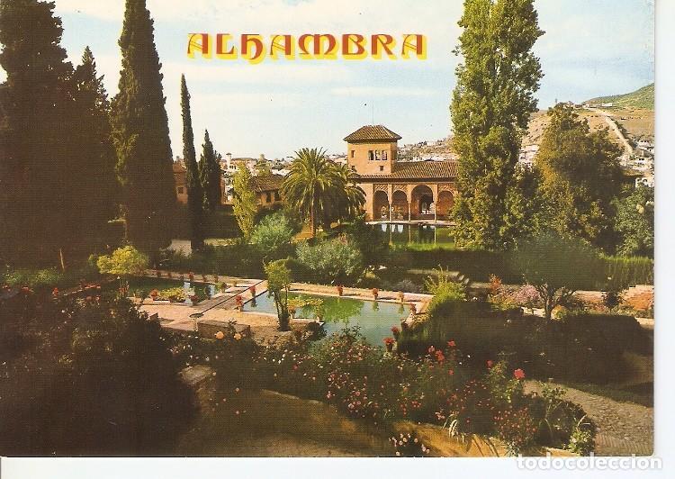 Postkarten: Postal 049910 : Granada. Alhambra Torre de las Damas y Pardines del Partal - Varios