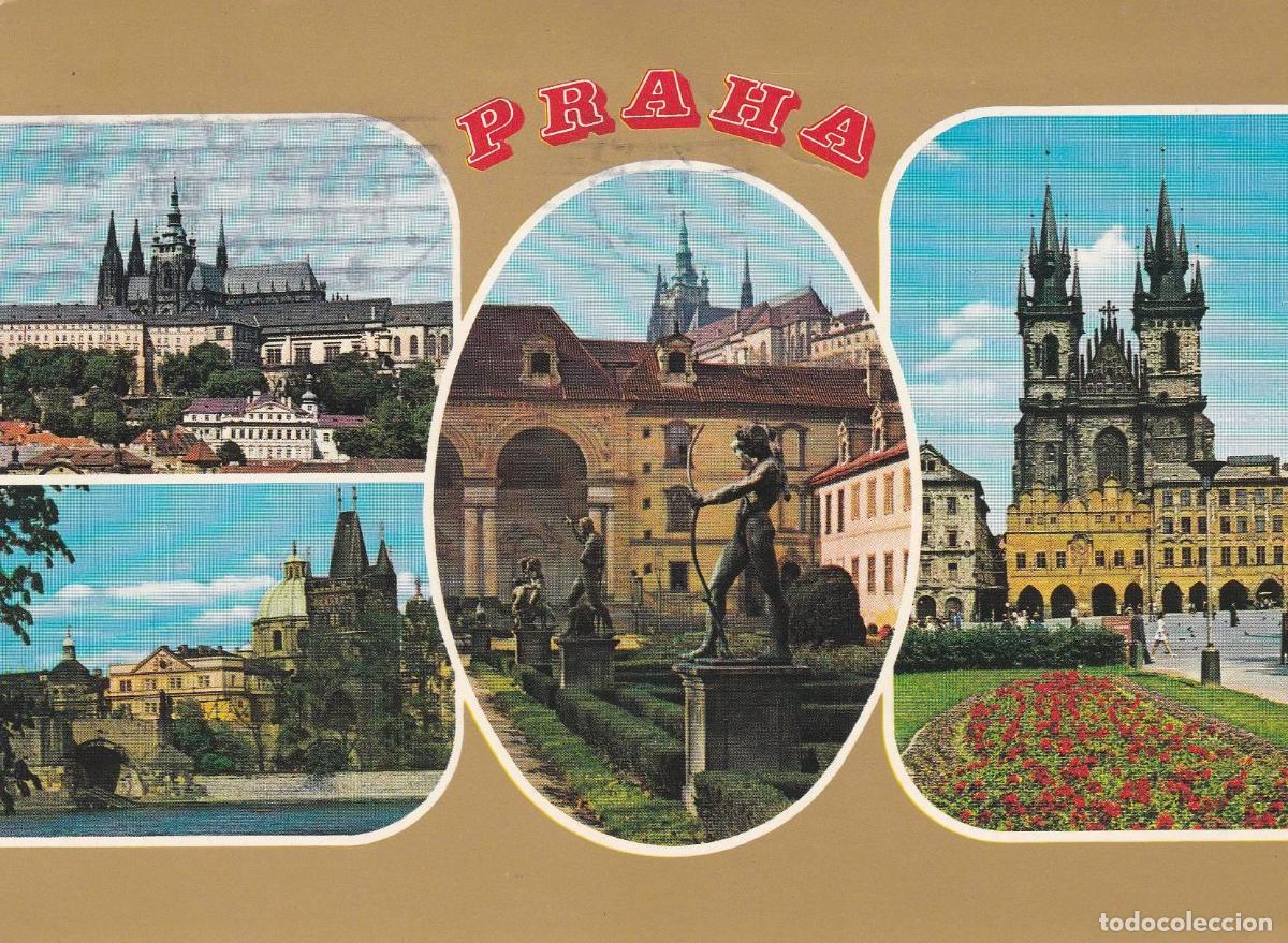 Postales: POSTAL B8555: PRAGA: DIVERSOS ASPECTOS - Varios - Foto 1