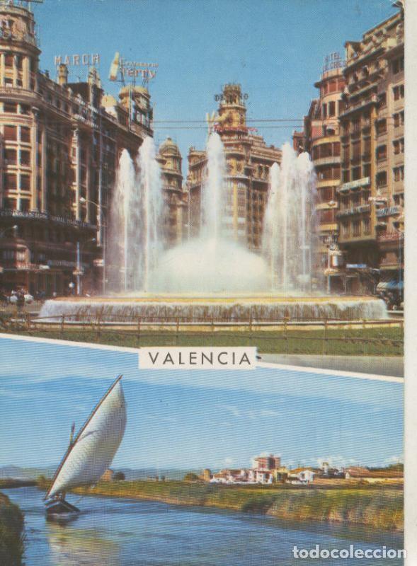Postkarten: Postal 009389: Plaza del Caudillo y albufera de Valencia - Varios