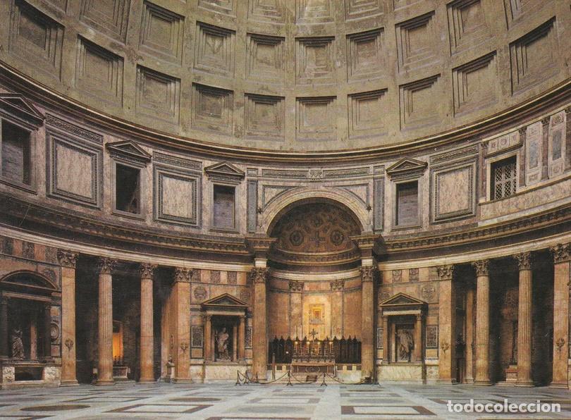 Postales: POSTAL B8595: ROMA: INTERIOR DEL PARTENON - Varios - Foto 1