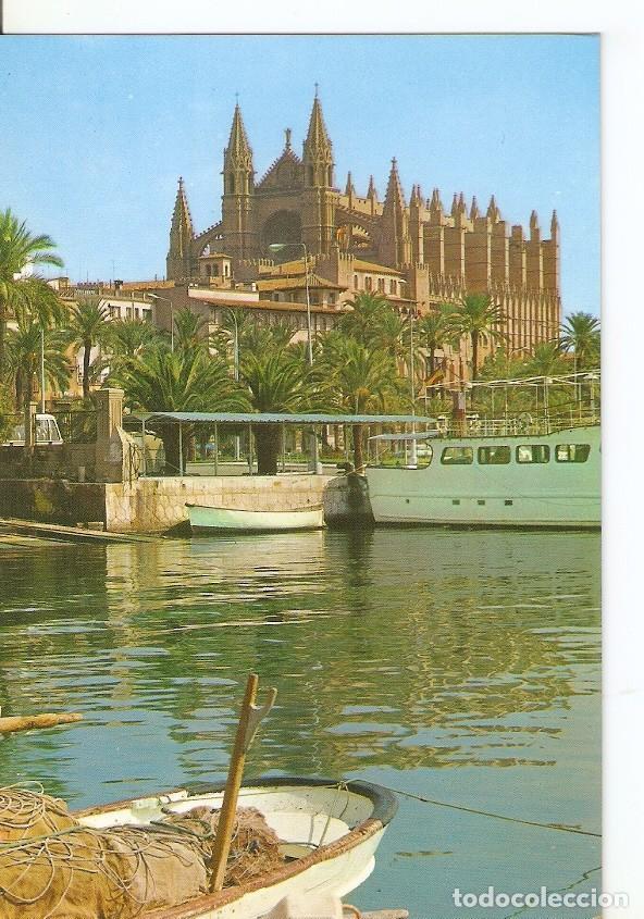 Postkarten: Postal 040818 : Palma de Mallorca. Catedral y detalle del Puerto - Varios