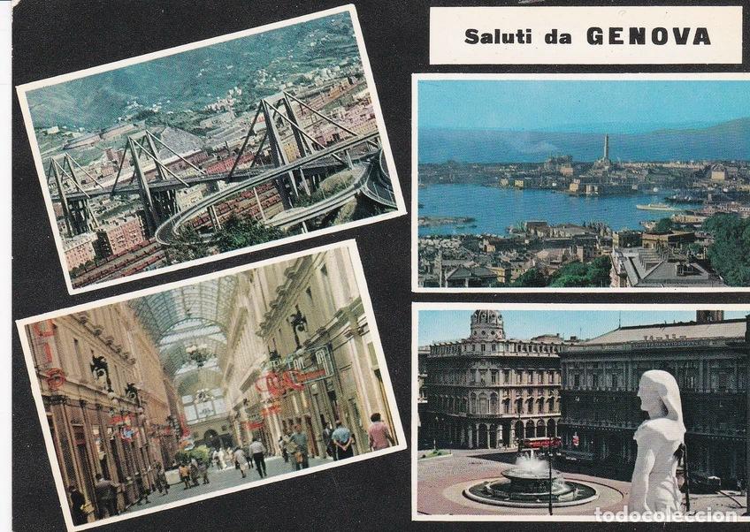 Postales: POSTAL B8601: GENOVA: EL PUERTO - Varios - Foto 1
