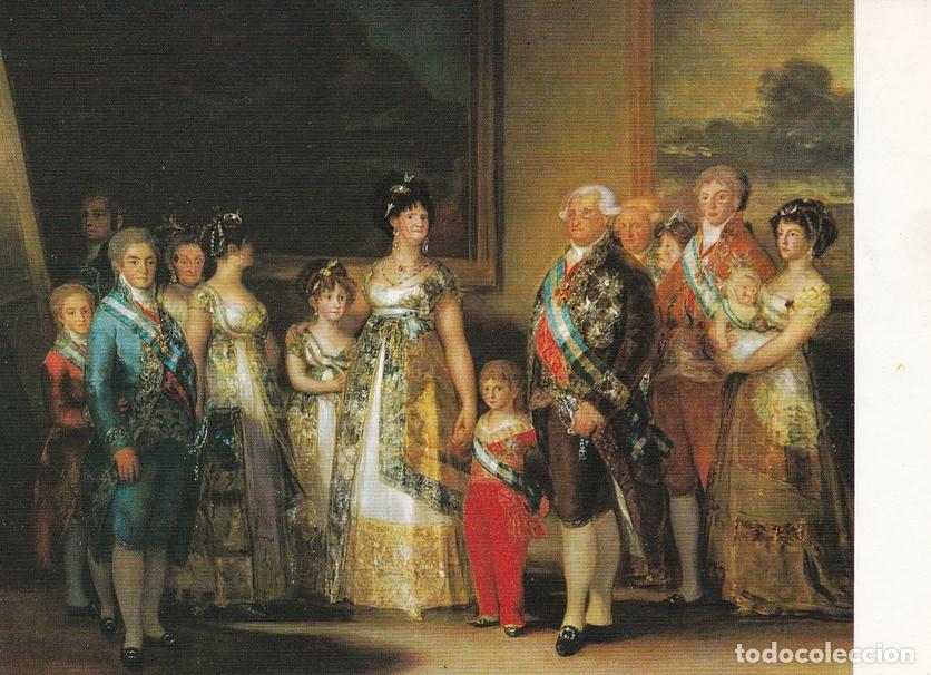 Cartoline: POSTAL B8651: GOYA: LA FAMILIA DE CARLOS IV - Varios