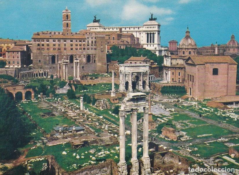 Postkarten: POSTAL B8605: ROMA: FORO ROMANO - Varios