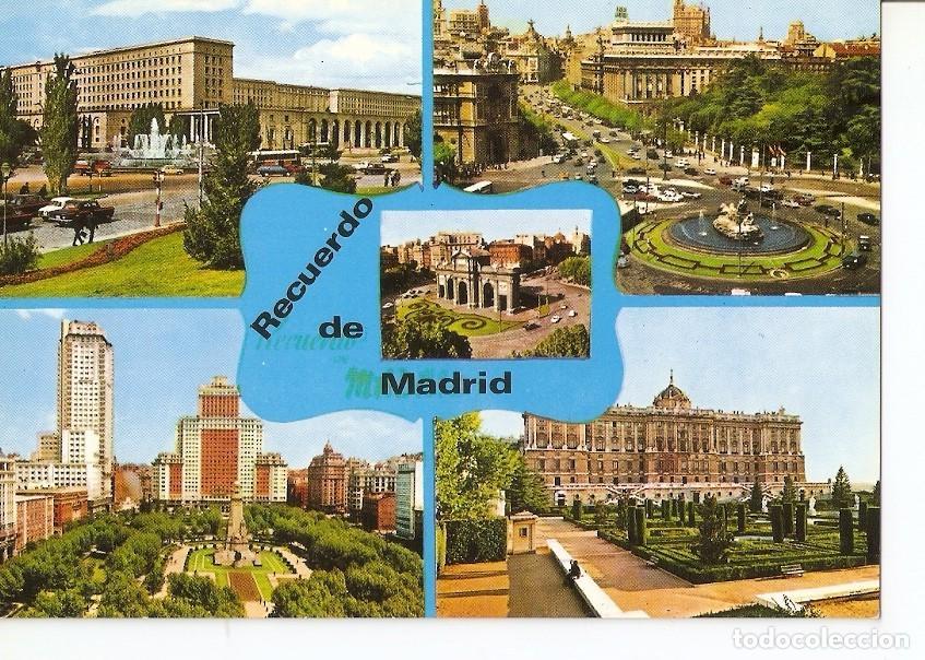 Postales: Postal 040053 : Recuerdo de Madrid - Varios - Foto 1