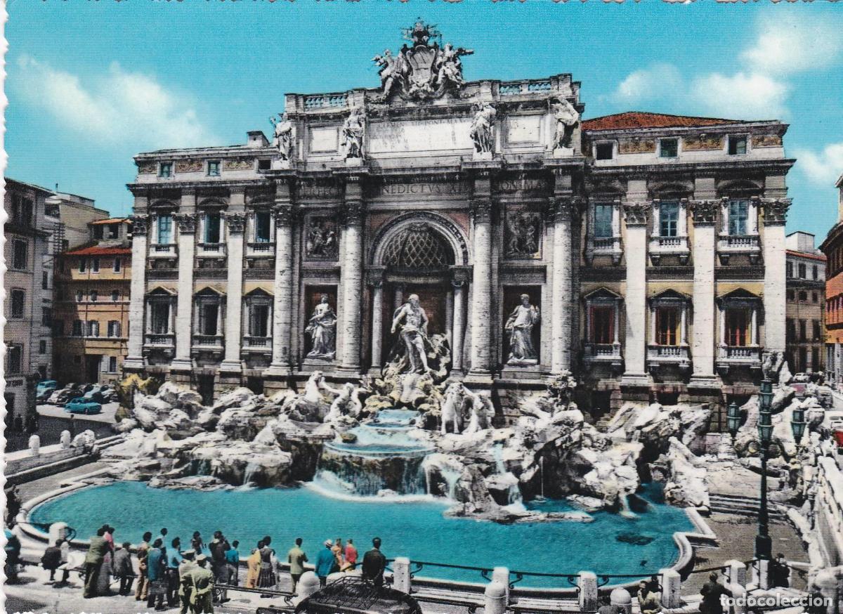 Postales: POSTAL B8634: ROMA: FONTANA DI TREVI - Varios