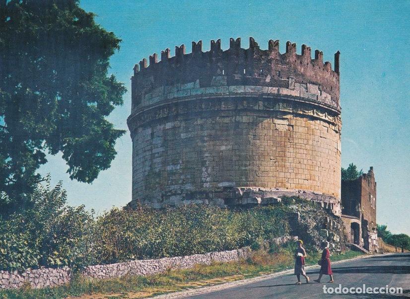 Postkarten: POSTAL B8625: ROMA: TUMBA DE CECILIA METELLA - Varios