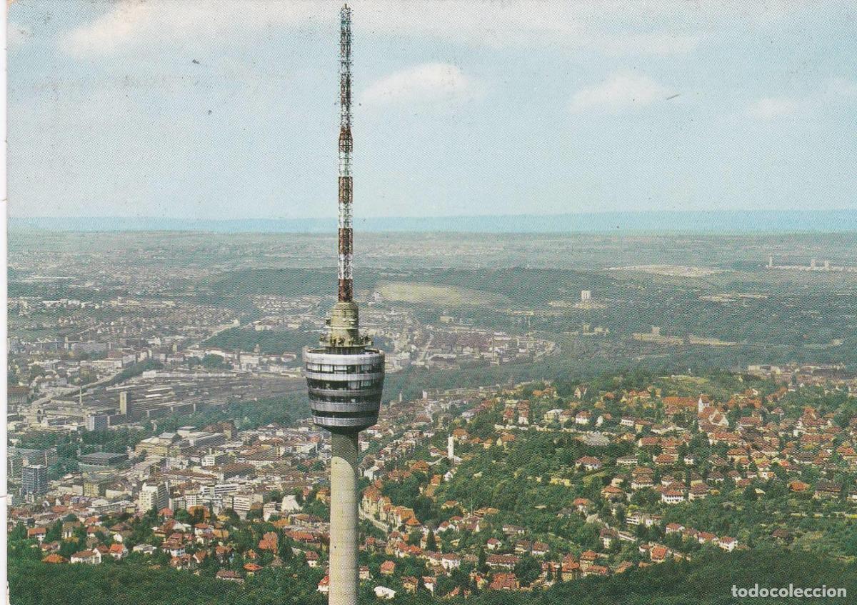 Cartoline: POSTAL B8711: STUTTGART: FERNSEHTURN - Varios