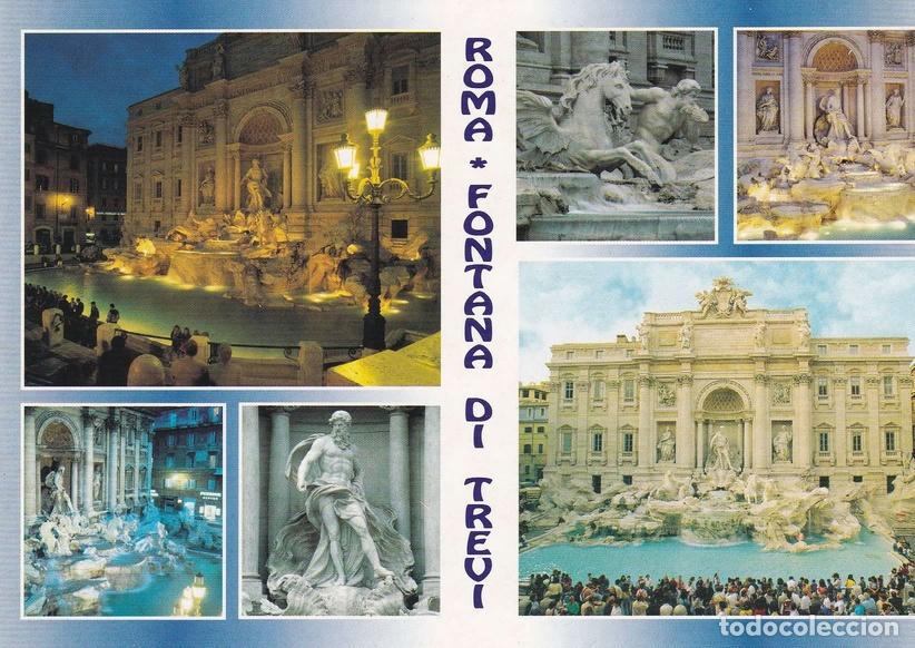 Postkarten: POSTAL B8731: ROMA: FONTANA DI TREVI - Varios