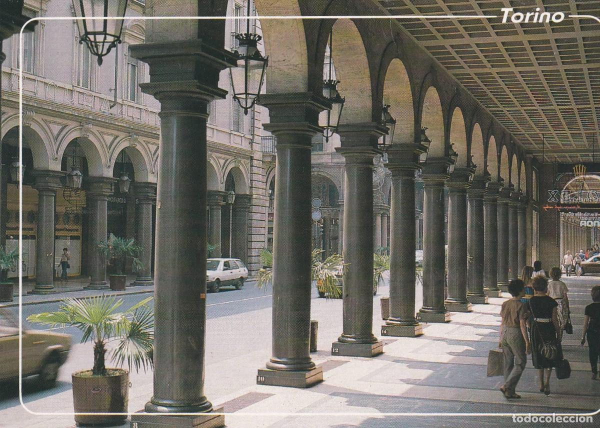 Postais: POSTAL B8751: TORINO: PORTICOS DE LAS CALLES DE ROMA - Varios