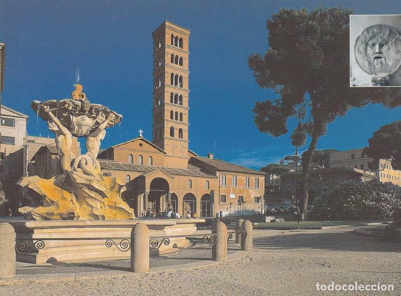 Postales: POSTAL B8777: ROMA: IGLESIA STA MARIA DE COSMEDIN E BOCCA - Varios