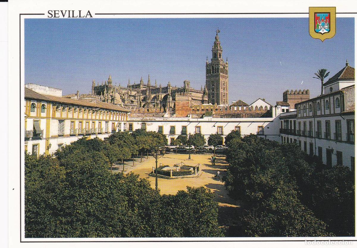 Postkarten: POSTAL B8962: SEVILLA: PATIO DE LAS BANDERAS - Varios