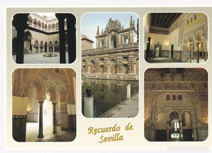 Cartoline: POSTAL B8961: SEVILLA: DIVERSOS ASPECTOS - Varios