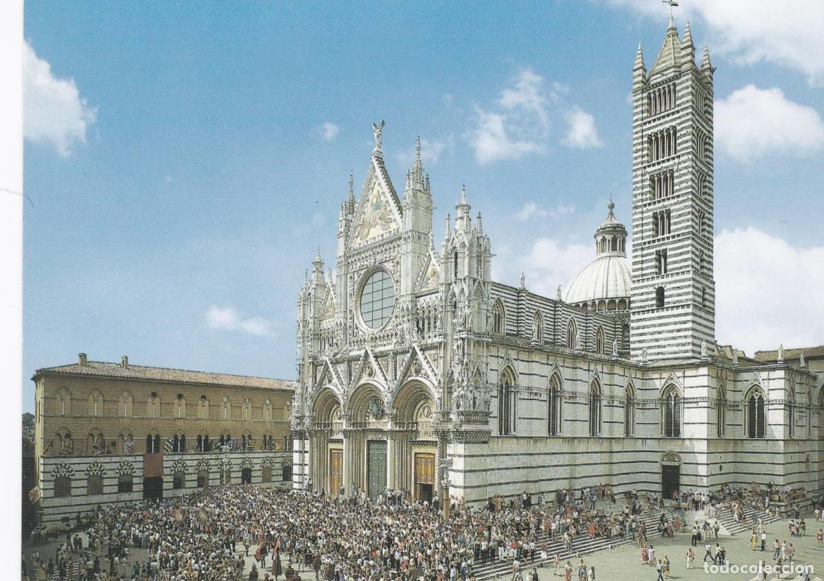 Postcards: POSTAL B8971: SIENA: LA CATEDRAL - Varios