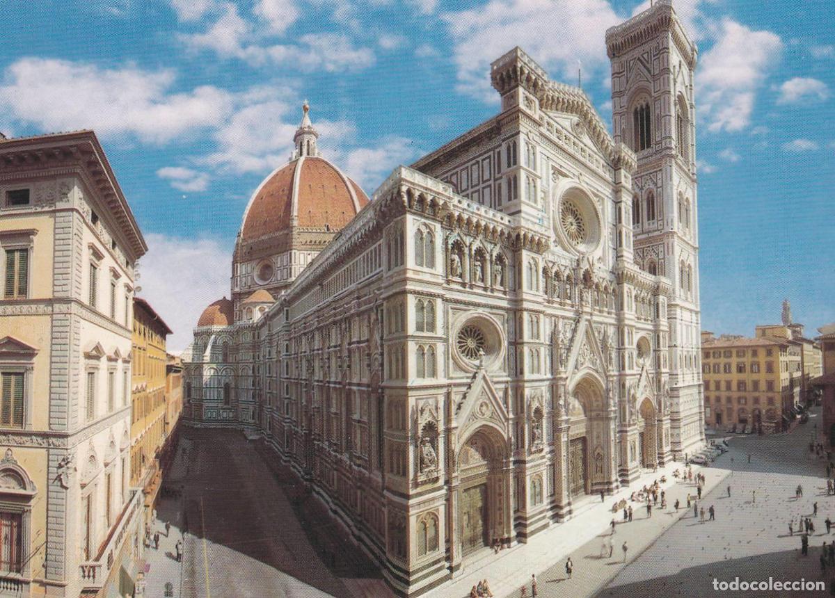 Postales: POSTAL B8985: FIRENZE: CATEDRAL DE GIOTTO - Varios - Foto 1