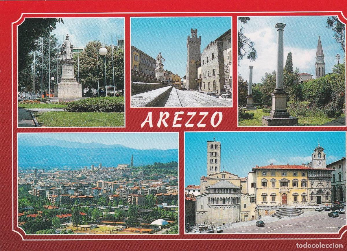 Postais: POSTAL B9050: AREZZO: DIVERSOS ASPECTOS - Varios
