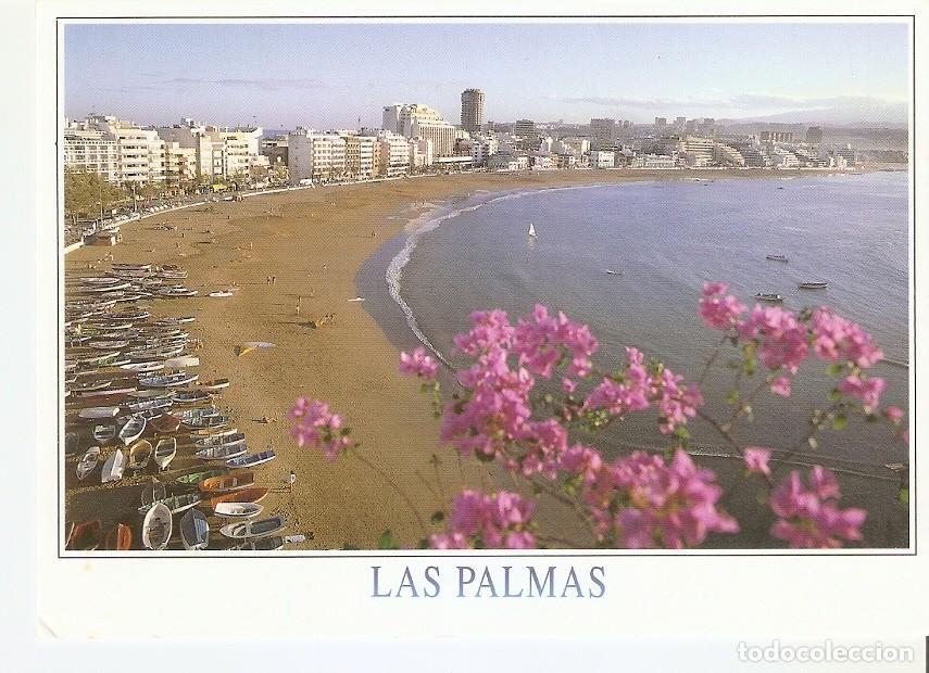 Cartoline: Postal 044340 : Las Palmas. Islas Canarias. Playas de las Canteras - Varios