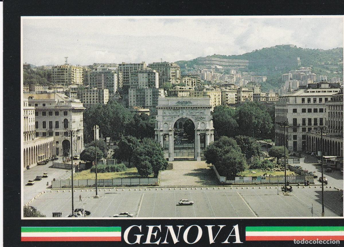 Postais: POSTAL B9149: GENOVA: PLAZA DE LA VITTORIA - Varios