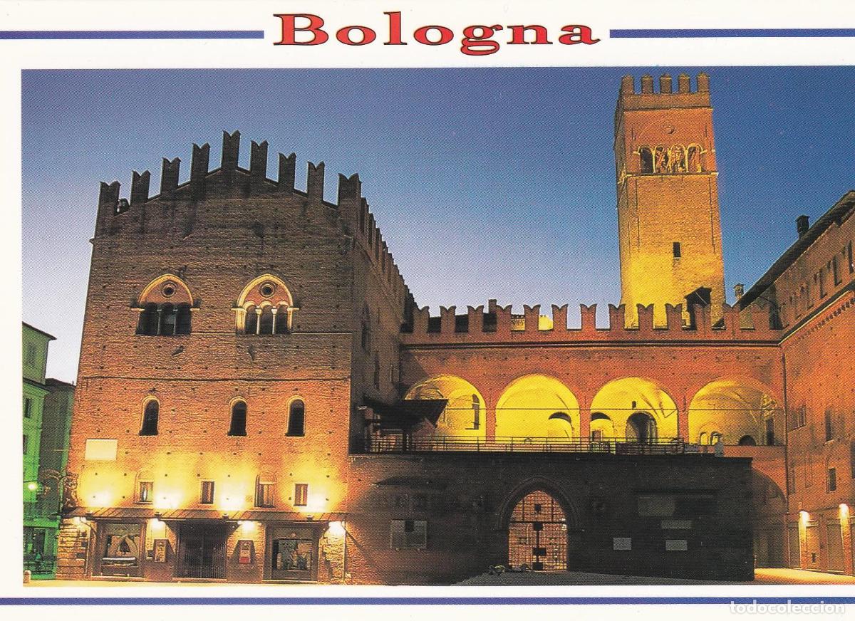 Postais: POSTAL B9154: BOLOGNA: PALACIO DEL REY ENZO - Varios