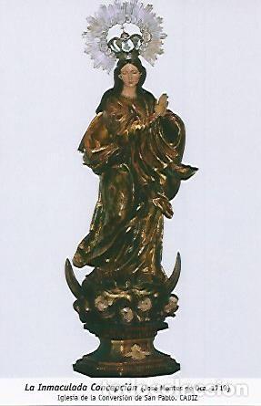 Postais: POSTAL 54718: La Inmaculada Concepcion de Montes de Oca 1719. Cadiz - Varios