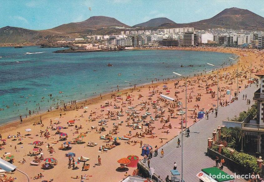 Postais: POSTAL B9190: LAS PALMAS DE GRAN CANARIA: PLAYA LAS CANTERAS - Varios