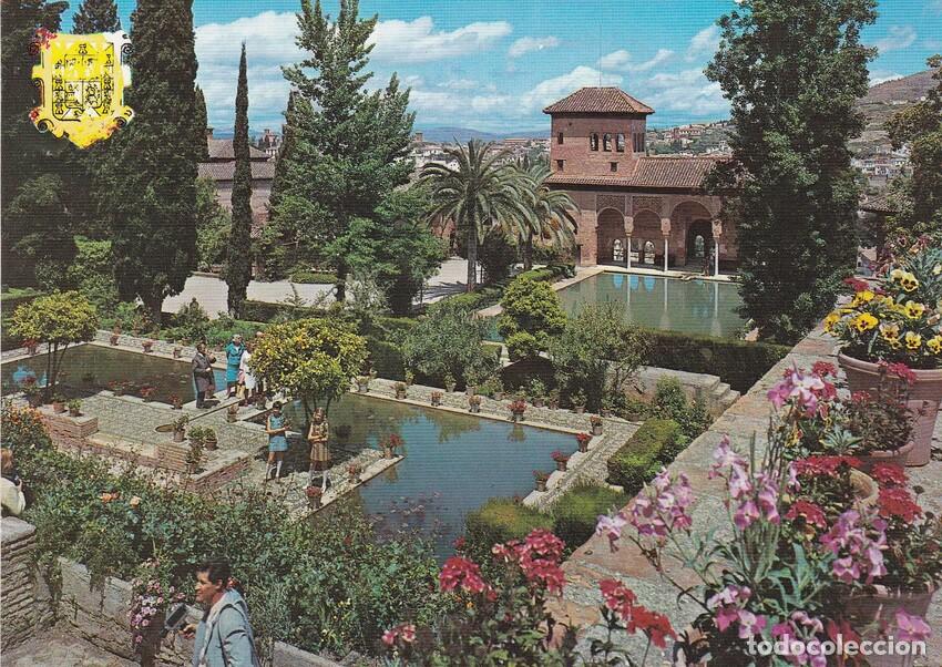 Postales: POSTAL B9259: GRANADA: TORRE DE LAS DAMAS - Varios - Foto 1
