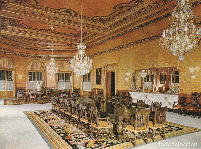 Postcards: POSTAL B9235: BARCELONA: PALACIO DE PEDRALBES. COMEDOR GALA - Varios