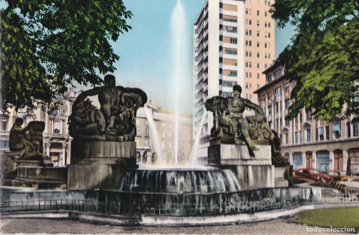 Postcards: POSTAL B9320: TORINO: FONTANA ANGELICA - Varios
