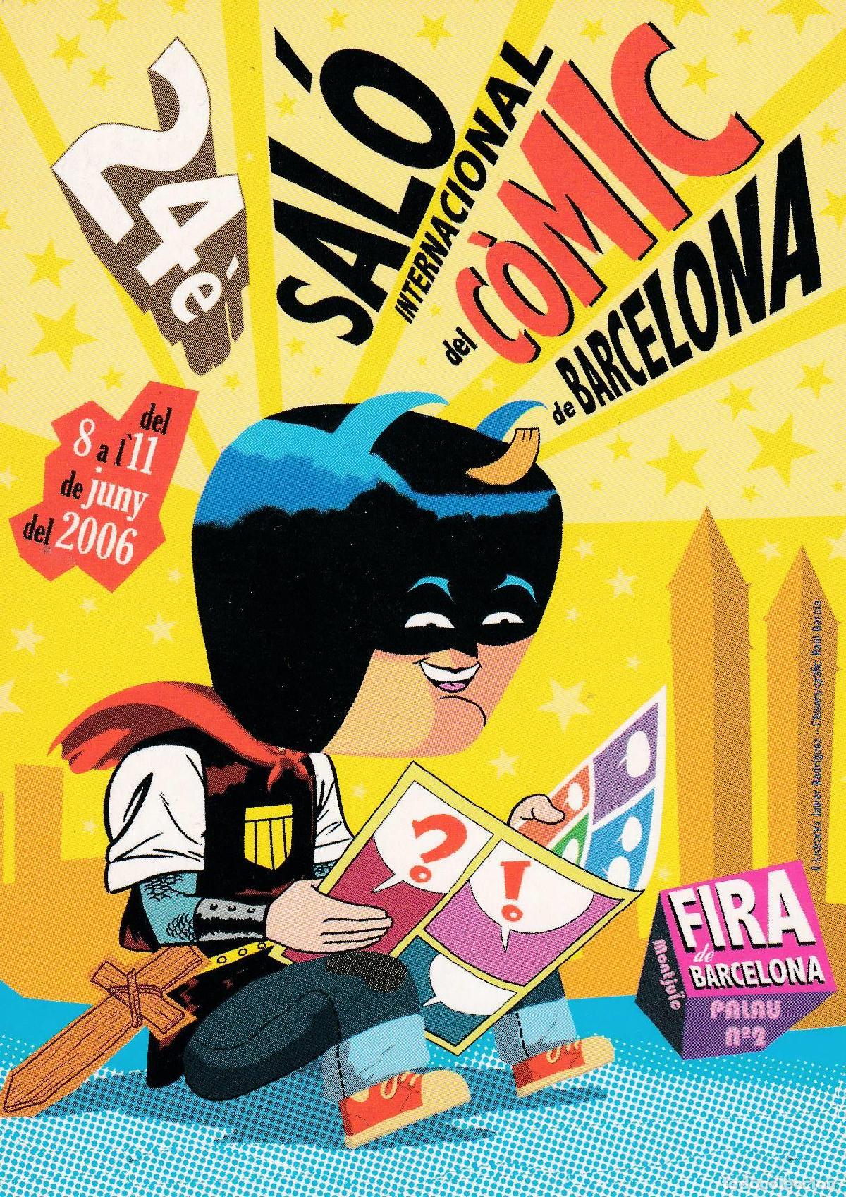 Postkarten: POSTAL B9376: 24 SALON DEL COMIC BARCELONA - Varios
