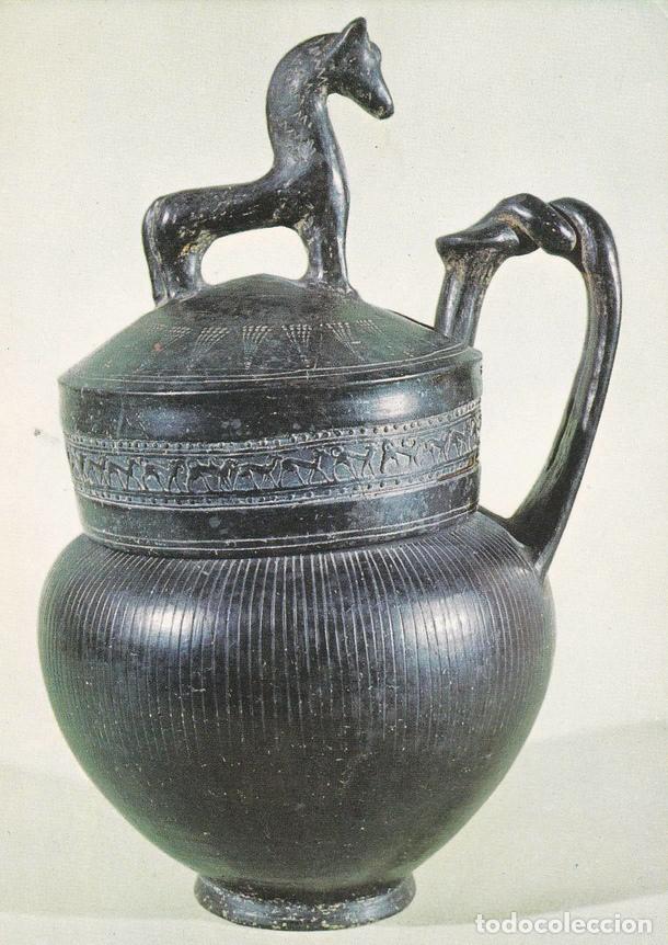 Postcards: POSTAL B9412: FLORENCIA: VASO DE CERAMICA. ARTE ROMANO - Varios